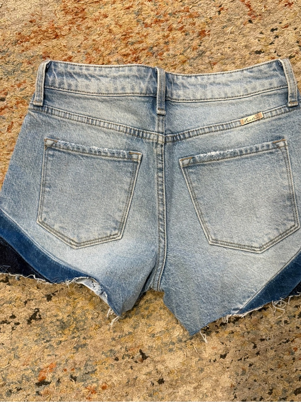 KANCAN CHERYLL HIGH RISE SHORTS RACER STRIPED - Picture 2 of 5